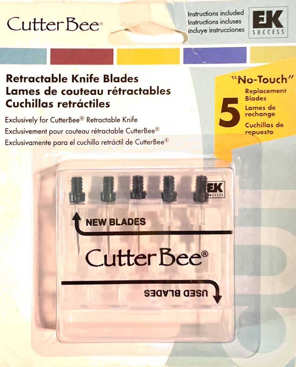 Cutter Bee Retractable Knife Blades – Priceless Scrapbooks